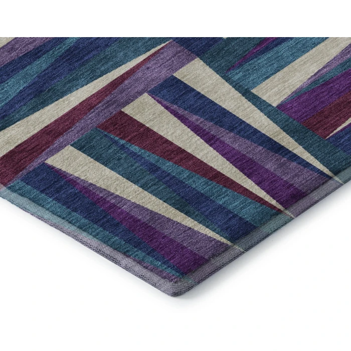 Addison Mayfield Purple AMF1012 5ft. x 7ft. 6in. Rect. Rug