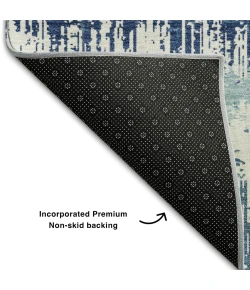 Addison Mayfield Blue AMF1013 2ft. 3in. x 7ft. 6in. Rect. Rug