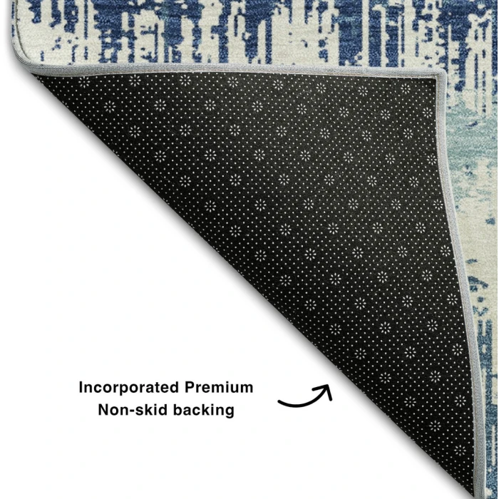Addison Mayfield Blue AMF1013 2ft. 3in. x 7ft. 6in. Rect. Rug