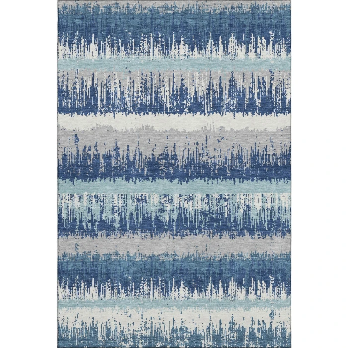 Addison Mayfield Blue AMF1013 2ft. 3in. x 7ft. 6in. Rect. Rug