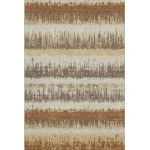Addison Mayfield Brown AMF1013 - 8ft. Round Rug