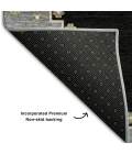Addison Mayfield Black AMF1014 9ft. x 12ft. Rect. Rug