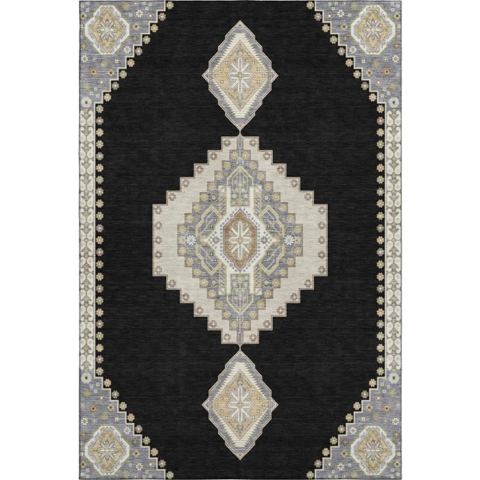 Addison Mayfield Black AMF1014 9ft. x 12ft. Rect. Rug