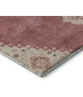 Addison Mayfield Pink AMF1014 - 8ft. Round Rug