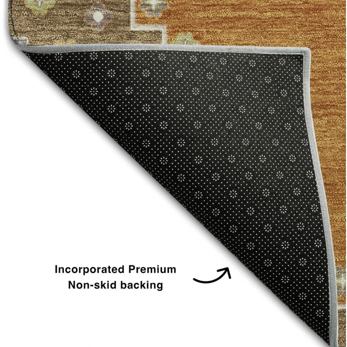 Addison Mayfield Orange AMF1014 2ft. 3in. x 7ft. 6in. Rect. Rug