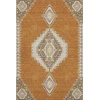 Addison Mayfield Orange AMF1014 - 8ft. Round Rug