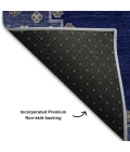 Addison Mayfield Blue AMF1014 2ft. 3in. x 7ft. 6in. Rect. Rug