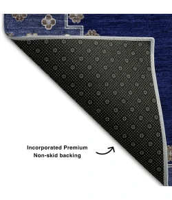 Addison Mayfield Blue AMF1014 2ft. 3in. x 7ft. 6in. Rect. Rug