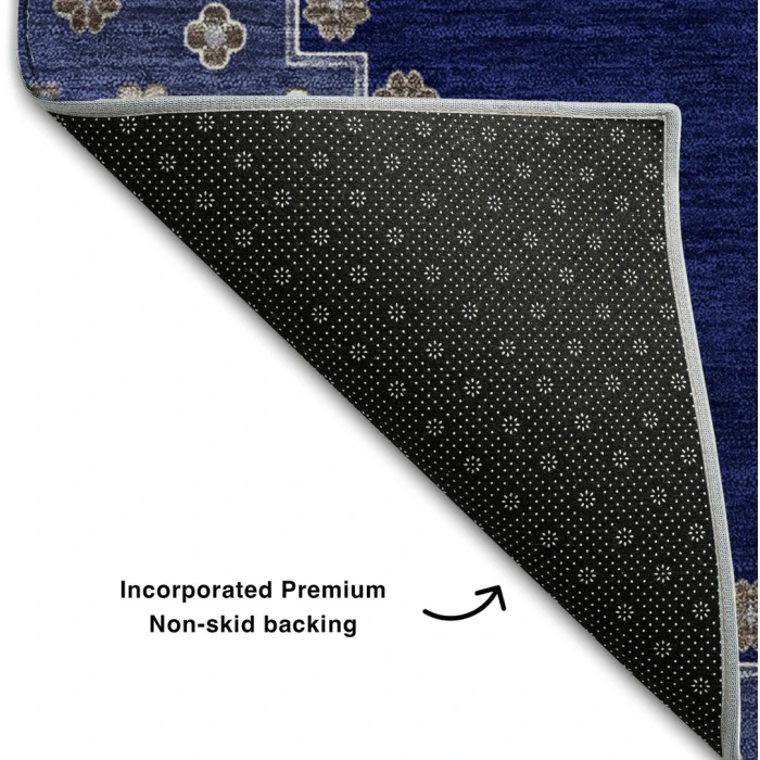 Addison Mayfield Blue AMF1014 2ft. 3in. x 7ft. 6in. Rect. Rug
