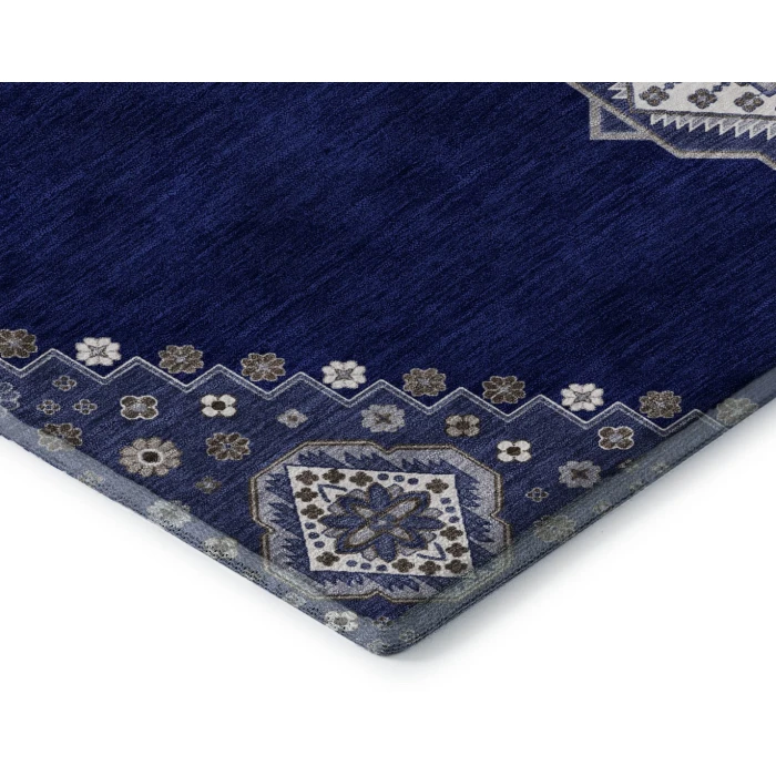 Addison Mayfield Blue AMF1014 2ft. 3in. x 7ft. 6in. Rect. Rug