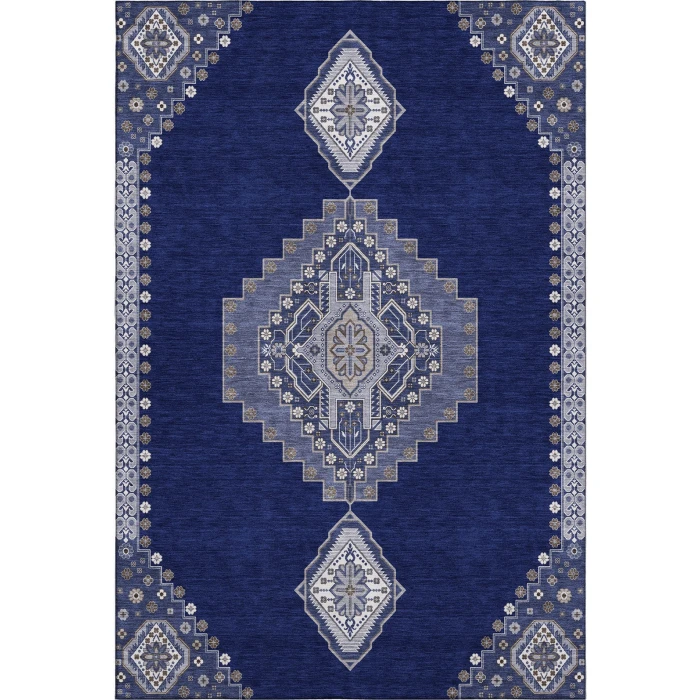 Addison Mayfield Blue AMF1014 2ft. 3in. x 7ft. 6in. Rect. Rug