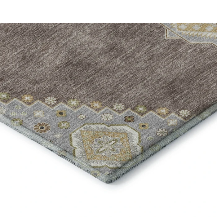 Addison Mayfield Brown AMF1014 2ft. 3in. x 7ft. 6in. Rect. Rug