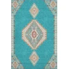 Addison Mayfield Teal AMF1014 - 8ft. Round Rug