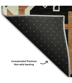 Addison Mayfield Black AMF1015 - 8ft. Round Rug
