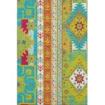 Addison Mayfield Teal AMF1015 9ft. x 12ft. Rect. Rug