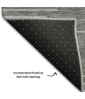 Addison Mayfield Gray AMF1016 - 8ft. Round Rug