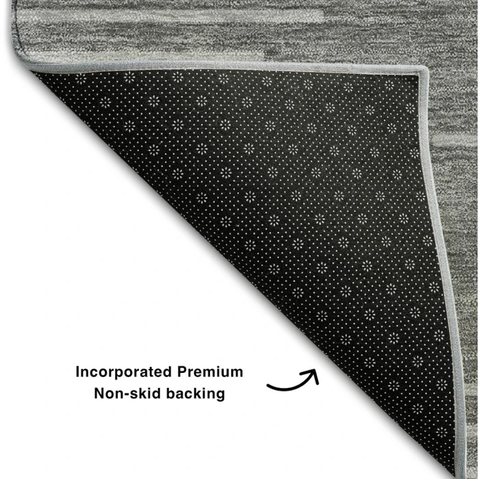 Addison Mayfield Gray AMF1016 - 8ft. Round Rug