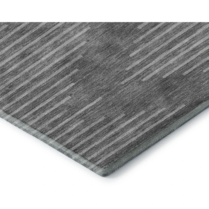 Addison Mayfield Gray AMF1016 - 8ft. Round Rug