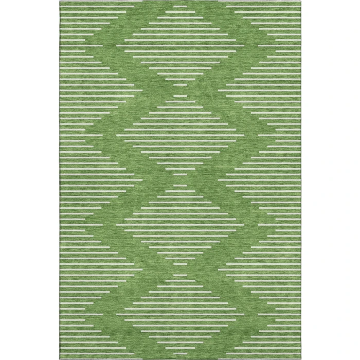 Addison Mayfield Green AMF1016 - 8ft. Round Rug