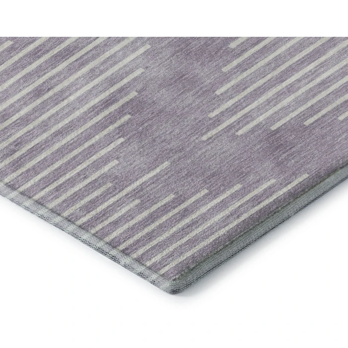 Addison Mayfield Purple AMF1016 - 8ft. Round Rug