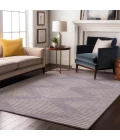 Addison Mayfield Purple AMF1016 - 8ft. Round Rug