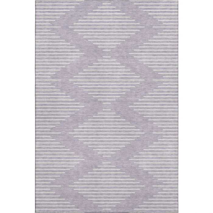 Addison Mayfield Purple AMF1016 - 8ft. Round Rug