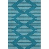 Addison Mayfield Teal AMF1016 2ft. 3in. x 7ft. 6in. Rect. Rug