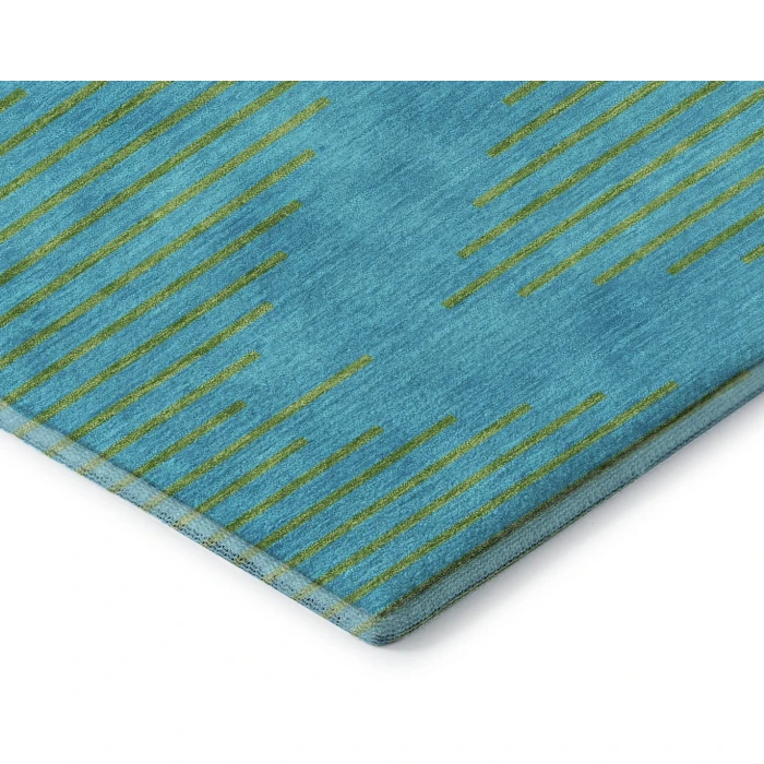 Addison Mayfield Teal AMF1017 8ft. x 10ft. Rect. Rug