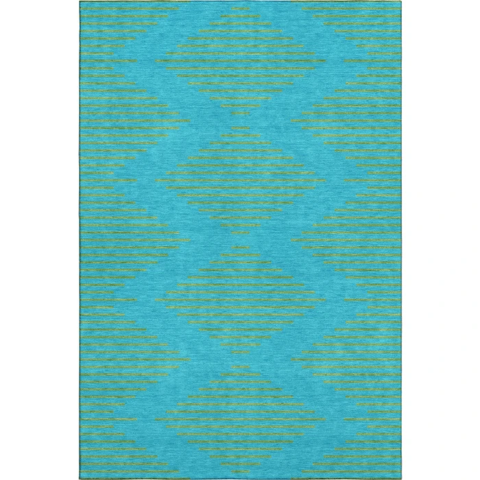 Addison Mayfield Teal AMF1017 8ft. x 10ft. Rect. Rug