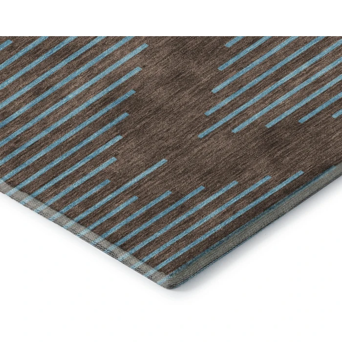 Addison Mayfield Brown AMF1017 2ft. 3in. x 7ft. 6in. Rect. Rug