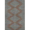 Addison Mayfield Brown AMF1017 - 8ft. Round Rug