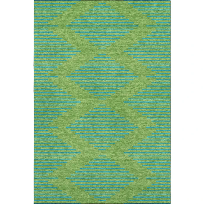 Addison Mayfield Green AMF1017 2ft. 3in. x 7ft. 6in. Rect. Rug