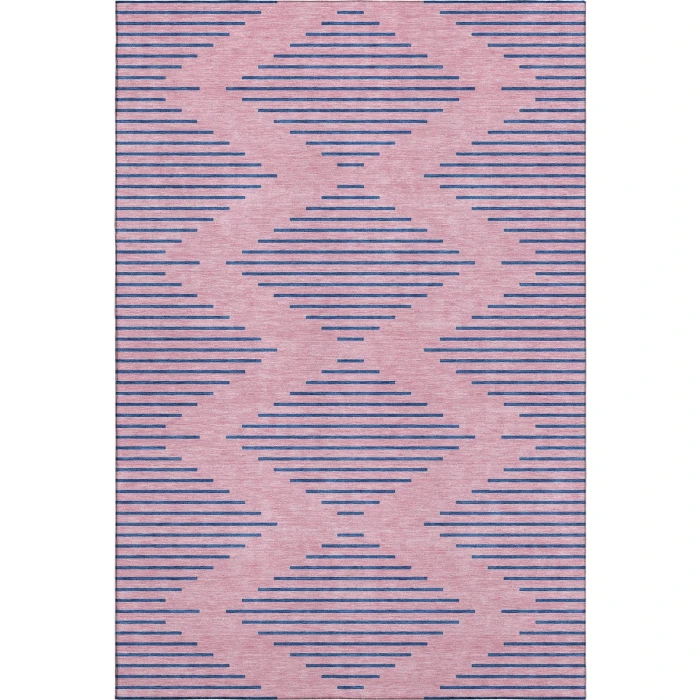 Addison Mayfield Pink AMF1017 - 8ft. Round Rug