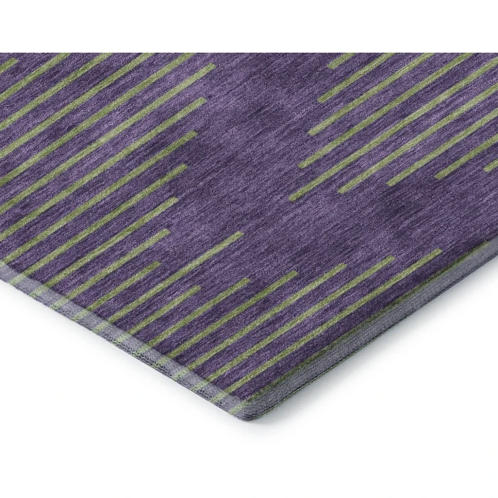 Addison Mayfield Purple AMF1017 - 8ft. Round Rug
