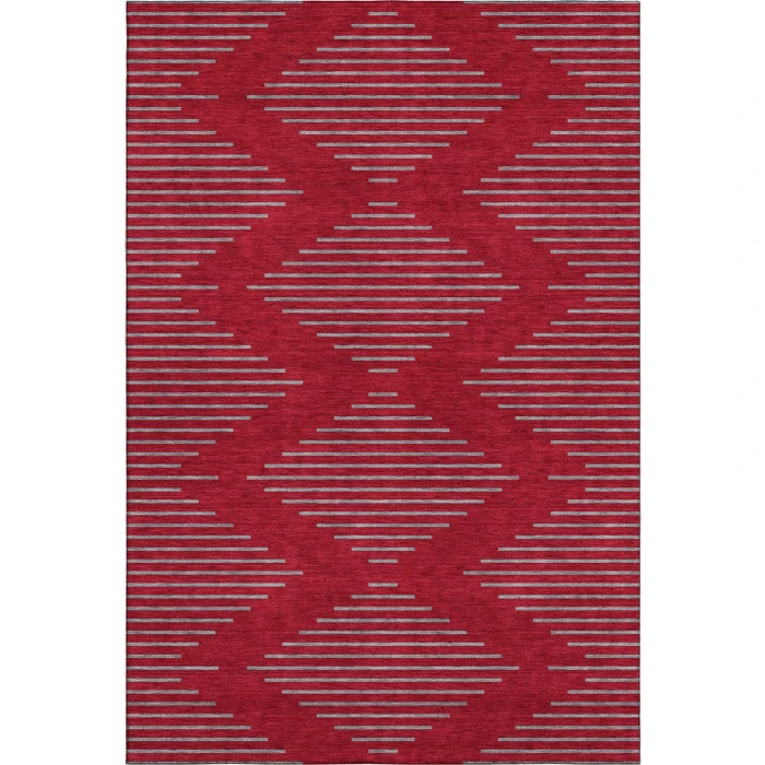 Addison Mayfield Red AMF1017 8ft. x 10ft. Rect. Rug