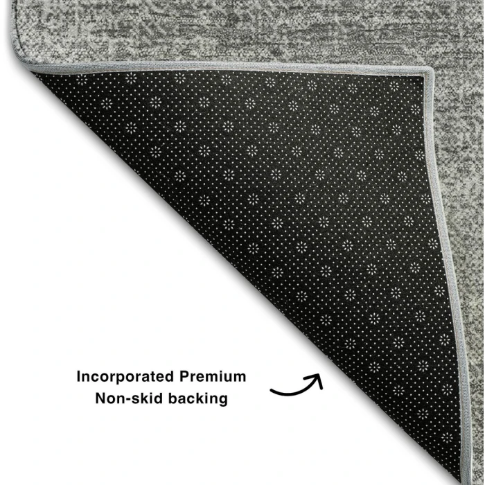 Addison Mayfield Gray AMF1018 2ft. 3in. x 7ft. 6in. Rect. Rug