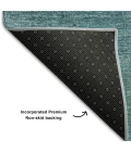 Addison Mayfield Teal AMF1018 2ft. 3in. x 7ft. 6in. Rect. Rug