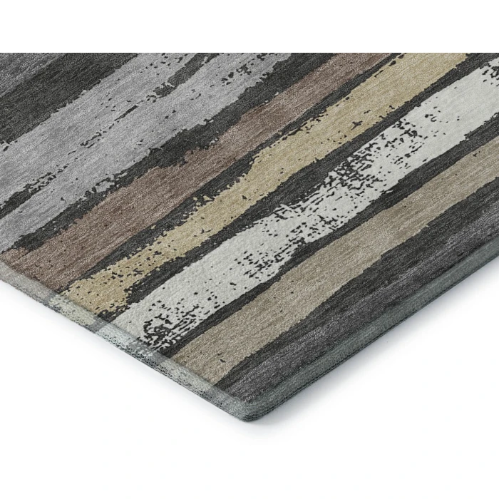 Addison Mayfield Gray AMF1019 2ft. 3in. x 7ft. 6in. Rect. Rug