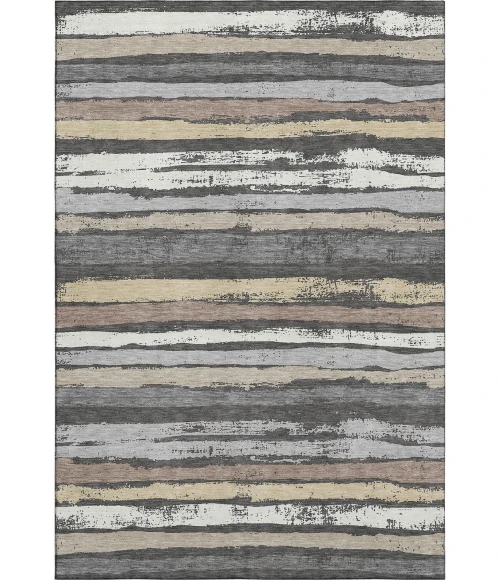 Addison Mayfield Gray AMF1019 - 8ft. Round Rug