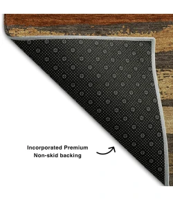 Addison Mayfield Brown AMF1019 9ft. x 12ft. Rect. Rug