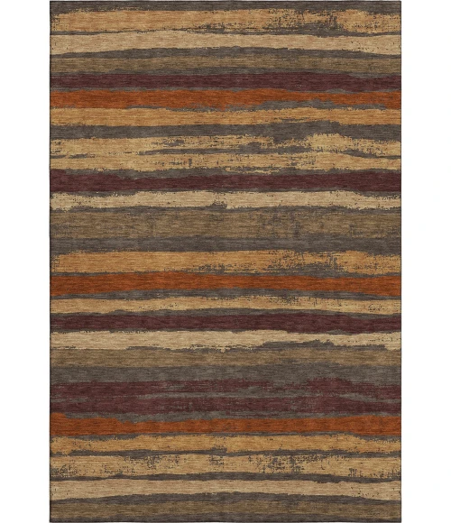 Addison Mayfield Brown AMF1019 - 8ft. Round Rug