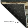 Addison Mayfield Brown AMF1019 - 8ft. Round Rug