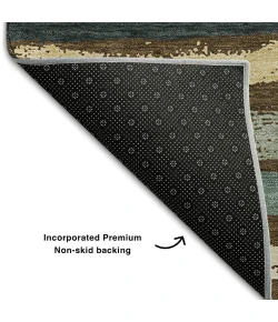 Addison Mayfield Brown AMF1019 - 8ft. Round Rug