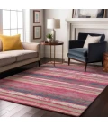 Addison Mayfield Pink AMF1019 - 8ft. Round Rug