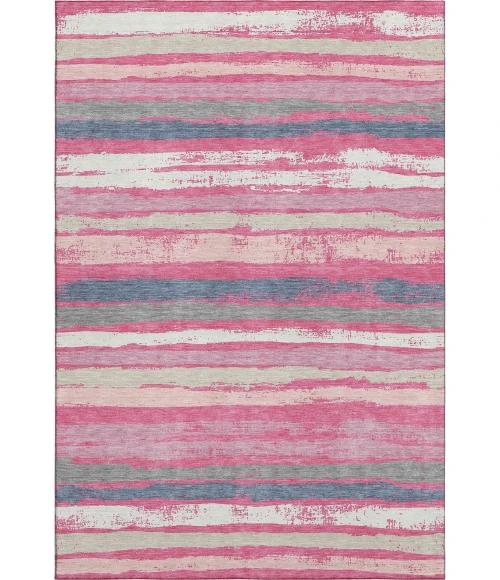 Addison Mayfield Pink AMF1019 - 8ft. Round Rug
