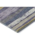 Addison Mayfield Purple AMF1019 - 8ft. Round Rug