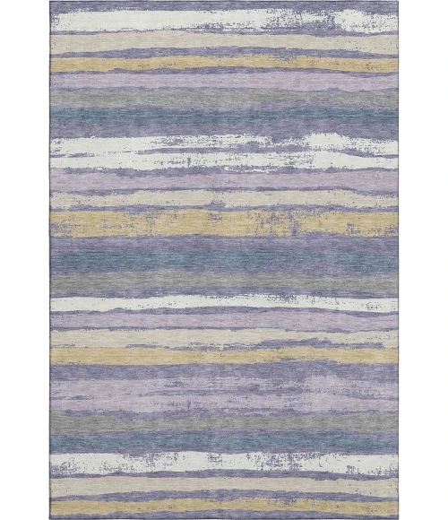 Addison Mayfield Purple AMF1019 - 8ft. Round Rug