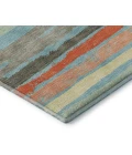 Addison Mayfield Blue AMF1019 - 8ft. Round Rug