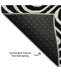 Addison Mayfield Black AMF1020 5ft. x 7ft. 6in. Rect. Rug