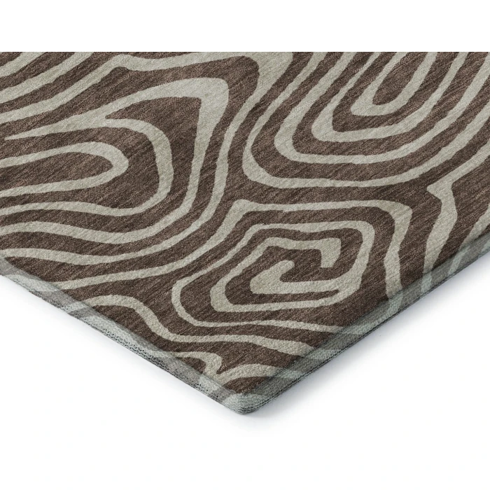 Addison Mayfield Brown AMF1020 5ft. x 7ft. 6in. Rect. Rug